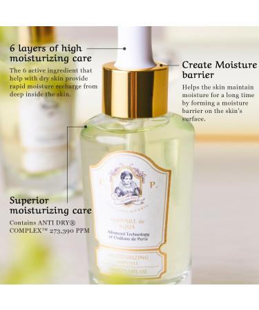 CHALLANS de PARIS Aqua Korean Facial Hydrating Serum - 1.18 fl. Oz (35ml) | All Skin Types | International Shipping Available - Buy Online on GoSupps.com