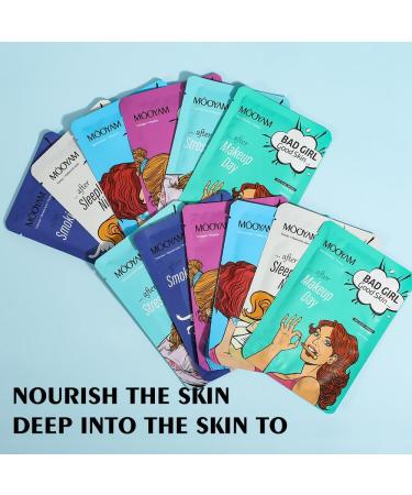 Sheet Mask Nourishing Moisturising Hyaluronic Acid Mask Skincare Korea Cosmetics Mask Ingredients For all skin types (Collagen) - Buy Online on GoSupps.com