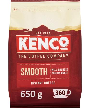 Kenco Instant Coffee Bundle | 1 x Kenco Smooth 750g Tin and 1 x Kenco Smooth 650g Refill Bag - Buy Online on GoSupps.com