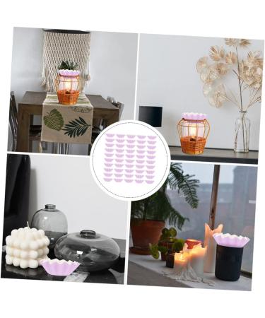 Buy Minkissy 100-Pack Decorative Wax Melting Inserts | Votive Candle Holders & Fragrant Tablet Candles - International Shipping Available - Buy Online on GoSupps.com