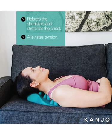 Kanjo Acupressure Pillow for Upper Back Pain Relief | International Shipping Available - Buy Online on GoSupps.com