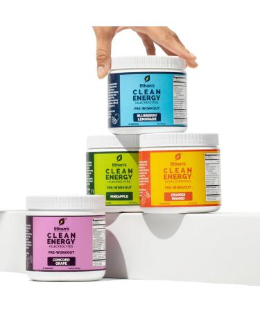 Ethan's Feel Good Pre-Workout & Hydration Drink Mix | Plant-Based Caffeine, Electrolytes, B-Vitamins - Pineapple Pineapple 8.46 Ounce (Pack of 1) - Buy Online on GoSupps.com