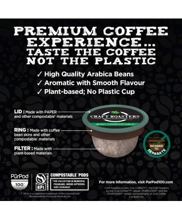 Club Coffee Craft Roasters Sugar Shack Maple - Flavoured Light Roast Single Serve Coffee K-Cup Pods Compostable Coffee Pods Keurig Brewer Compatible Rainforest Alliance Certified 30 Count Sugar Shack Maple - Flavoured Light Roast 30 count (Pack of 1) - Buy Online on GoSupps.com