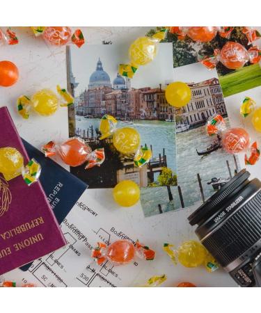 Hard candies with lemon and orange 500 Gr. - Perle di Sole - Buy Online on GoSupps.com