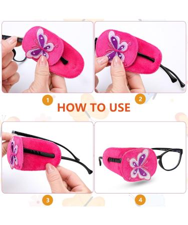 2 Piece Kids Reusable Eye Patches for Glasses - Treating Lazy Eye & Amblyopia - Buy Online on GoSupps.com