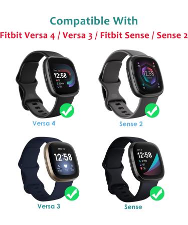 KIMILAR (2 Pack) Charger Compatible with Fitbit Sense/Fitbit Sense 2  Fitbit Versa 3 / Fitbit Versa 4  Replacement Charging Charger Cable Compatible with Fitbit Versa 4 / Fitbit Sense 2 Smartwatch - Buy Online on GoSupps.com