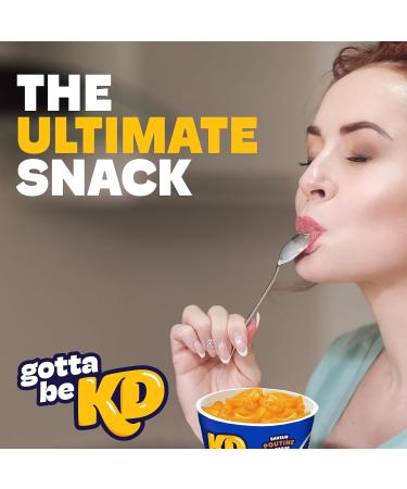KD Kraft Dinner Poutine Macaroni & Cheese Snack Cups 58g (Pack of 10) Poutine 58 g (Pack of 10) - Buy Online on GoSupps.com