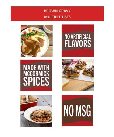 McCormick Gravy Mix Value Bundle - Brown & Poultry Gravy 21oz & 18oz + Custom CMC Measuring Spoon - Best Buy Deal! - Buy Online on GoSupps.com