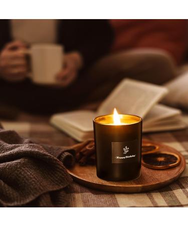 Buy 100% Natural Lavender Scented Candle - 5.5oz Aromatherapy Soy Wax Candle for Home - 35 Hour Burn - Perfect Stress Relief Gift - Buy Online on GoSupps.com