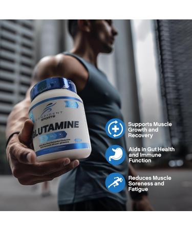 CONFIDENT SPORTS - 100% Pure Micronized Pharmaceutical Grade Glutamine Powder 125 Gram 25 Servings 25 Servings (Pack of 1) - Buy Online on GoSupps.com
