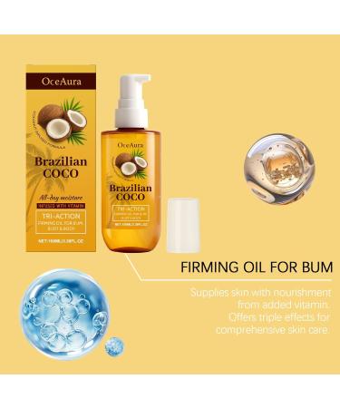 OLLZPJFPK Coconut Body Oil Moisturizing Body Skin Hydrating Smooth Skin Care Oil - Buy Online on GoSupps.com
