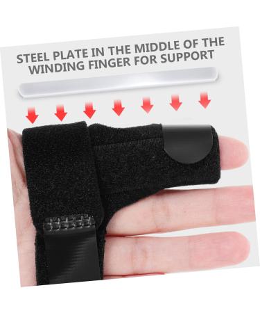 FRCOLOR Bone Splint for Hand Injuries - Fracture Brace with Steel Board Fixator | Aluminum Plate 26x7.5x0.5CM Black - International Shipping Available - Buy Online on GoSupps.com