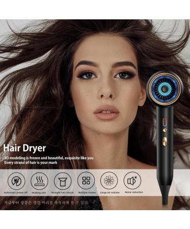 Dewedrt 1870W 3th Gear Professional Hair Dryer Negative Ionic Blow Dryer Hot Cold Wind Air Brush Hair Dryer Salon Tool US Plug - Buy Online on GoSupps.com