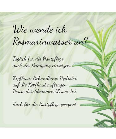 Casida Rosemary Water 100ml | Vitalizing Skin & Hair Care | Pharmacy-Quality Rosemary Extract - Buy Online on GoSupps.com