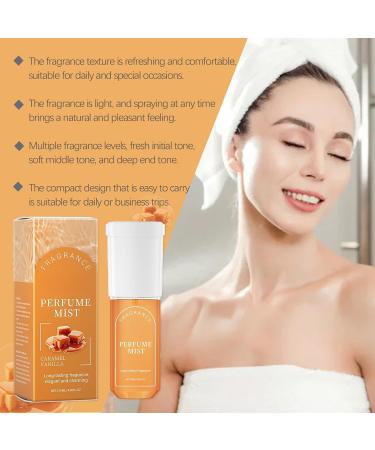 Brazilian Spray Fruity Fragrance Perfume Mist Hair & Body Fragrance Mist Brazilian Fragrance Perfume for Women Eau de Toilette Day or Night Spray (Brazilian Jasmine) (Caramel Vanilla) - Buy Online on GoSupps.com