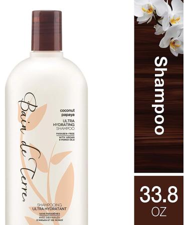 Bain De Terre Coconut Papaya Ultra Hydrating Shampoo/Conditioner Liter Duo - Buy Online on GoSupps.com