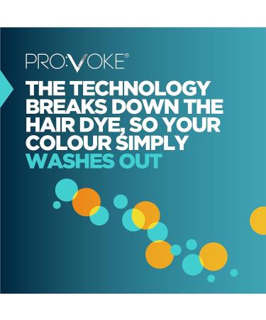 PROVOKE Hair Colour Remover Max Strength Removes Permanent Hair Dye For Multicoloured Hair Dye Removal Ammonia-free & Bleach-Free Formulation Standard Packaging - Buy Online on GoSupps.com