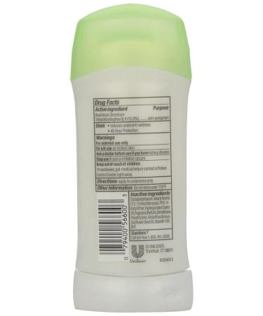 Buy Dove Ultimate Go Fresh Cool Essentials Anti-Perspirant/Deodorant - Green Tea 2.6 oz (Pack of 4) | International Shipping Available - Buy Online on GoSupps.com