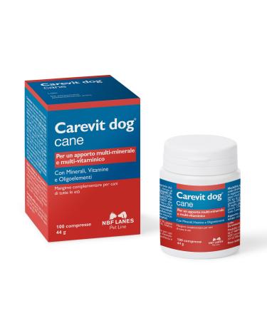 CAREVIT DOG MANGIME 100 COMPRESS