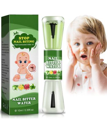 Feulover Nail-Biting-Treatment-For-Kids Thumb-Sucking-Stop-for-Kids Nail-Biting-Treatment-for-Adults Nail-Care Bitter-Taste Safe-Natural-Plant-Extract 0.35 Fl Oz (Pack of 1)