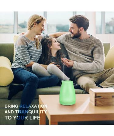Homeweeks 300ml Colorful Essential Oil Diffuser | Adjustable Mist Mode | Auto Off Aroma Diffuser | for Bedroom/Office/Trip - Buy Online on GoSupps.com