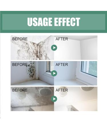 KOAHDE Bathroom Mould and Mildew Cleaner Mould Removal Foam Spray Cleaner Mould Foam Spray Wall Tiles Bathroom Cleaning Spray Removes Mouldy Stains From Walls Professional Anti Mould Spray 60ML 1PC - Buy Online on GoSupps.com