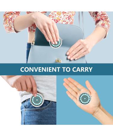 Peace Mandala Himmel 3-Compartment Portable Pill Box | Unique Decorative Metal Medicine Organizer - Ideal Gift - Buy Online on GoSupps.com