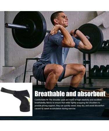 Shoulder Stability Brace Shoulder Support Brace Arm Stability Brace Breathable Shoulder Brace Upper Arm Support Brace Shoulder Strap Pad Shoulder Brace For Lifting Weights Yellow - Buy Online on GoSupps.com