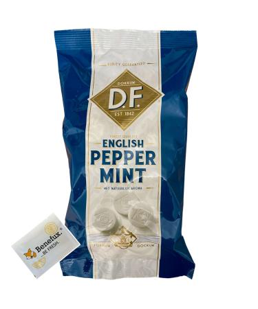 DF Pepermunt Peppermint Peppermint tablets 450g + Benefux refreshing towelette 450 g