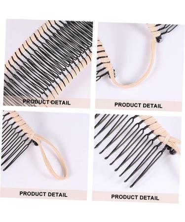 DOITOOL Banana Side Comb Women's Elastic Comb Dense Wrought Iron - Buy Online on GoSupps.com