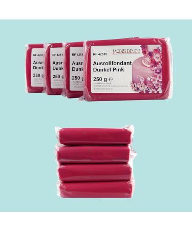 Buy Dark Pink Fondant for Cakes - Premium Quality Cake Company Fondant for International Shipping - Buy Online on GoSupps.com