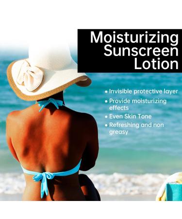 Moisturizing Sunscreen for Dark Skin | SPF 30 | Sunscreen Black Girl (2 Fl. Oz) - No White Residue - Buy Online on GoSupps.com