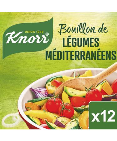 Knorr Mediterranean Vegetable Broth - The 12 Tablets, 132 g