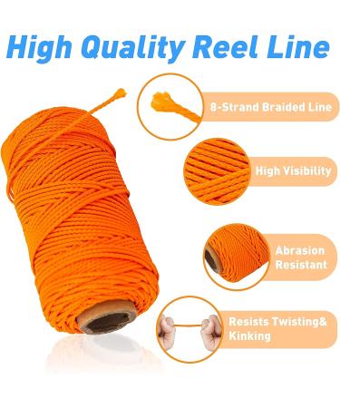 Pluzluce 150ft Scuba Diving Reel Line Replacement - 2mm High Strength Cord for Dive Reels - Ideal for Deep Sea, Wreck, and Cave Diving - Safety Marker Float Flag - Buy Online on GoSupps.com