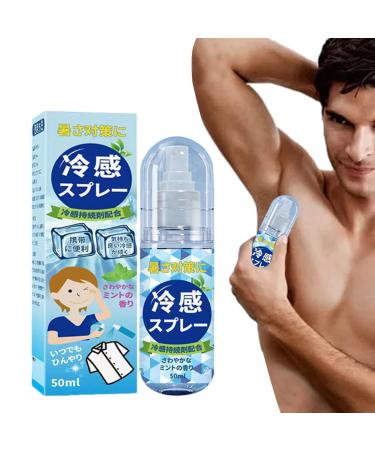 Brume rafra chissante - Brume rafra chissante d' t la menthe poivr e | Flacon pulv risateur portable pour soulager les chaleur frais en t pr vention des coups chaleur