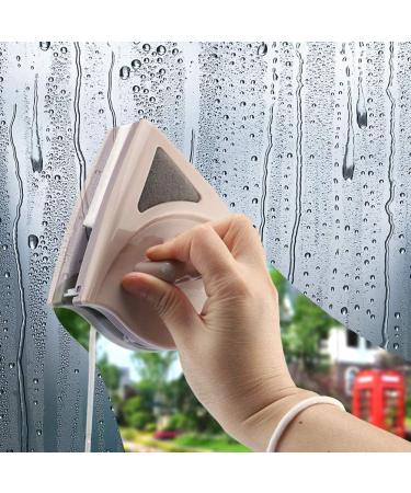 15-24 mm Double Sided Magnetic Window Cleaner Adjustable Magnetic Cleaning Tools Glass Wiper Cleaning Tool Double-Sided Window Cleaning Brush for Double Glazed Windows Khaki - Buy Online on GoSupps.com