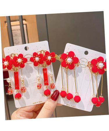 minkissy 2 Pairs Tassel Antique Style Hair Clip Weeding Hair Clasp Plum Hair Accessories Kimono Hair Decoration Tassel Hair Clip Kids Retro Hair Clips Hair Sticks Baby China Vintage Fabric - Buy Online on GoSupps.com