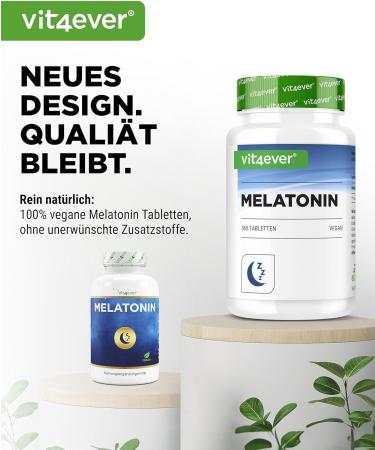 Melatonin 0.5mg - 365 Vegan Tablets | High-Dosed Lab-Tested No Additives - Buy Online on GoSupps.com
