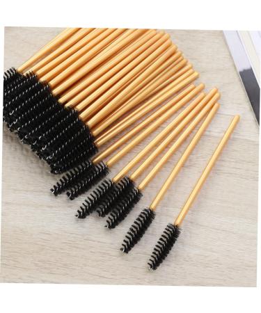 FOMIYES 50 Pcs Colored Mascara Eyelash Mascara Black Mascara Makeup Eyelash Brush Applicator Make up Suite 50 Pcs Black - Buy Online on GoSupps.com