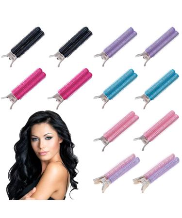 12 PCS Volumizing Hair Clips  Root Clips for Curly Hair Volume   Volumizing Hair Root Clip  Volume Hair Clips for Women  Fluffy Hair Volumizer Clips  Instant Hair Volumizing Clips for Women