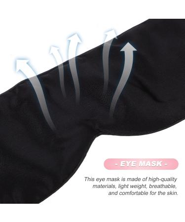 ARTIBETTER 3D Sleep Mask - Adjustable Silk Eye Shades for Travel | Blackout Eye Patch & Portable Blindfold - Buy Online on GoSupps.com