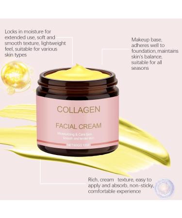 Cr me visage anti-rides hydratante anti- ge et raffermissante soin hydratant jour et nuit texture l g re convient tous les types de peau enrichie en collag ne et en essence lastifiante (1PCS) - Buy Online on GoSupps.com
