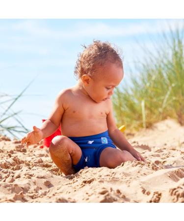 Splash About Baby & Toddler Happy Nappy Swim Nappy - White Birds, 0-3 Months - Buy Online on GoSupps.com