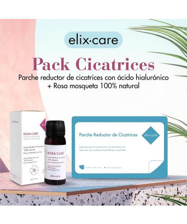 FMITA Pack Cicatrices reduction plaster with hyaluronic acid + 100 natural rose ideal for scars and queloids caesareans aesthetic operations burns - Buy Online on GoSupps.com