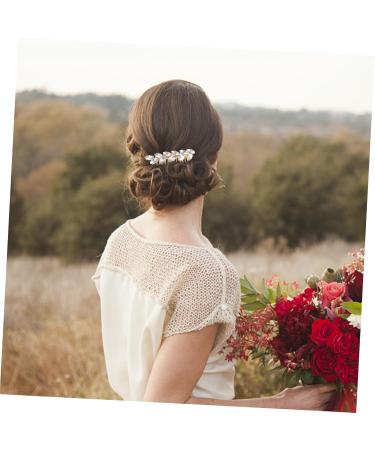 Healeved Fashionable Diamond Hair Accessories Hair Comb Wedding Hair Clip Women Headpiece Hair Accessories for Women Wedding Hair Accessories Sparkly Hair Clip Bridal Hair Accessories - Buy Online on GoSupps.com