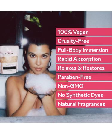 Kourtney x Barker Wellness Rejuvenate Magnesium Bath Flakes - Natural Muscle Relief and Skin Hydration (17.6 oz) - Buy Online on GoSupps.com