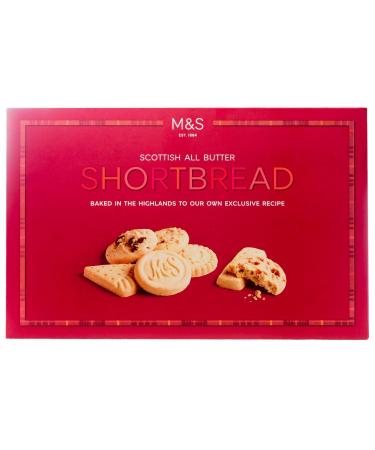 Marks & Spencer 560g Scottish All Butter Shortbread Selection Made in the UK