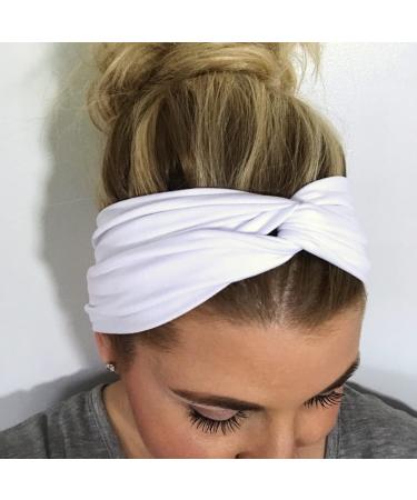 DRESHOW 8 Pack Women s Elastic Headbands - Stylish Turbans & Ruffle Hair Accessories for Girls - Buy Online on GoSupps.com