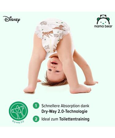 Amazon Mama Bear Disney Diaper Pants - Size 4 (9-15 kg) - 80 Count - International Shipping Available - Buy Online on GoSupps.com