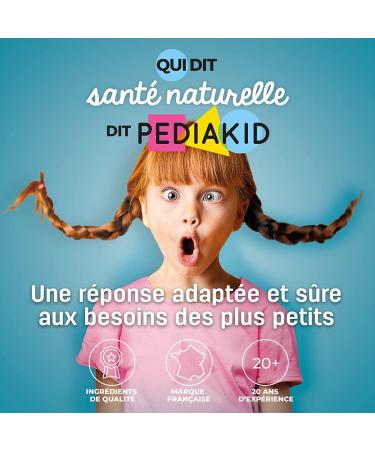 PEDIAKID - Gommes P'tit Biotic - Formule Naturelle au D licieux Ar me de Pomme - Contribue Enrichir la Flore Intestinale - Soutient les D fenses de l'Organisme - 60 gommes Lot de 1 - Buy Online on GoSupps.com